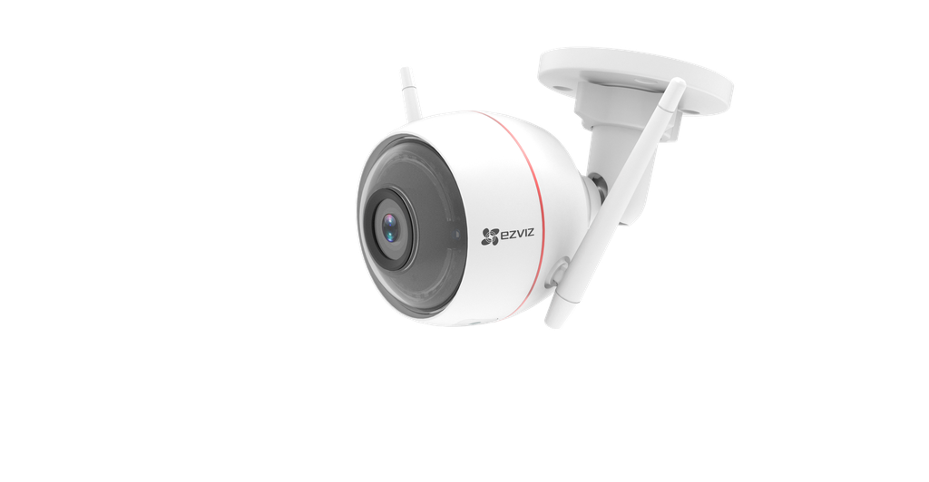 CAMARA WIFI BULLET C3W, 1080P HD, LENS 2.8 , UPV256G , IP67, SIRENA 100 DB,EZVZ