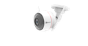 CAMARA WIFI BULLET C3W, 1080P HD, LENS 2.8 , UPV256G , IP67, SIRENA 100 DB,EZVZ