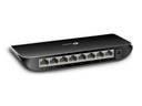 SWITCH PARA SOBREMESA CON 8 PUERTOS GIGABIT TP-LINK.