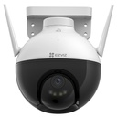 CAMARA WIFI CON MOVIMIENTO PANORAMICO E INCLINACIÓN, 1080P, VISIÓN NOCTURNA A COLOR, IP65, UP 256G,  EZVZ
