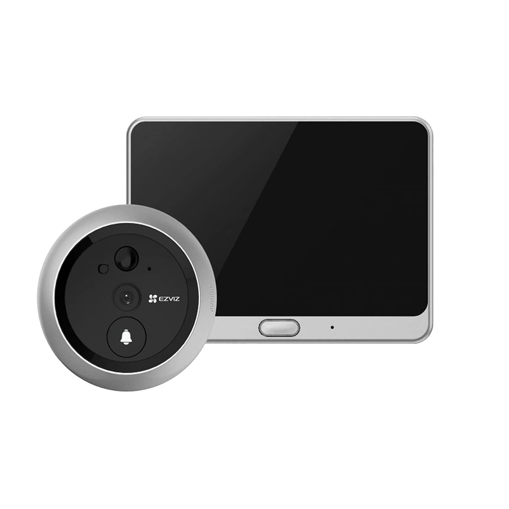 VIDEO PORTERO, 720P HD, 4.3 INCH,  WIFI 2.4 GHZ, AI,  BATERIA RECARGABLE DE 4600MAH, EZVZ.