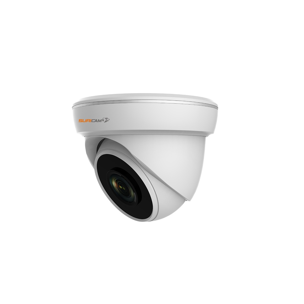 CÁMARA DOMO HD DE PLÁSTICO LED IR: 14µ X 12PCS, SIN OSD SENSOR CMOS DE 1/3", 1080P A 25 FPS DWDR, 3D NR, UTC, CON LENTE IR-CUT DE 2,8 MM