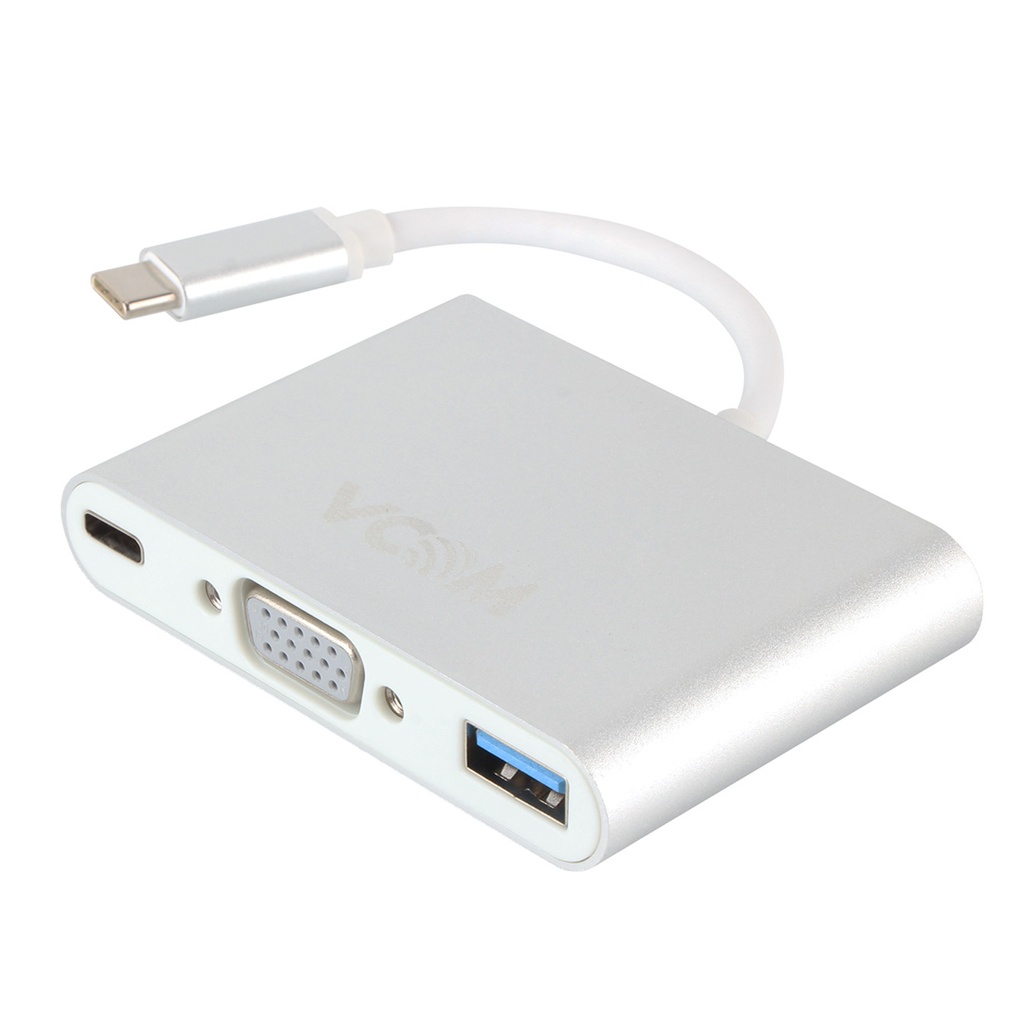 DOCKING USB TYPE C/M TO VGA & USB  VCOM