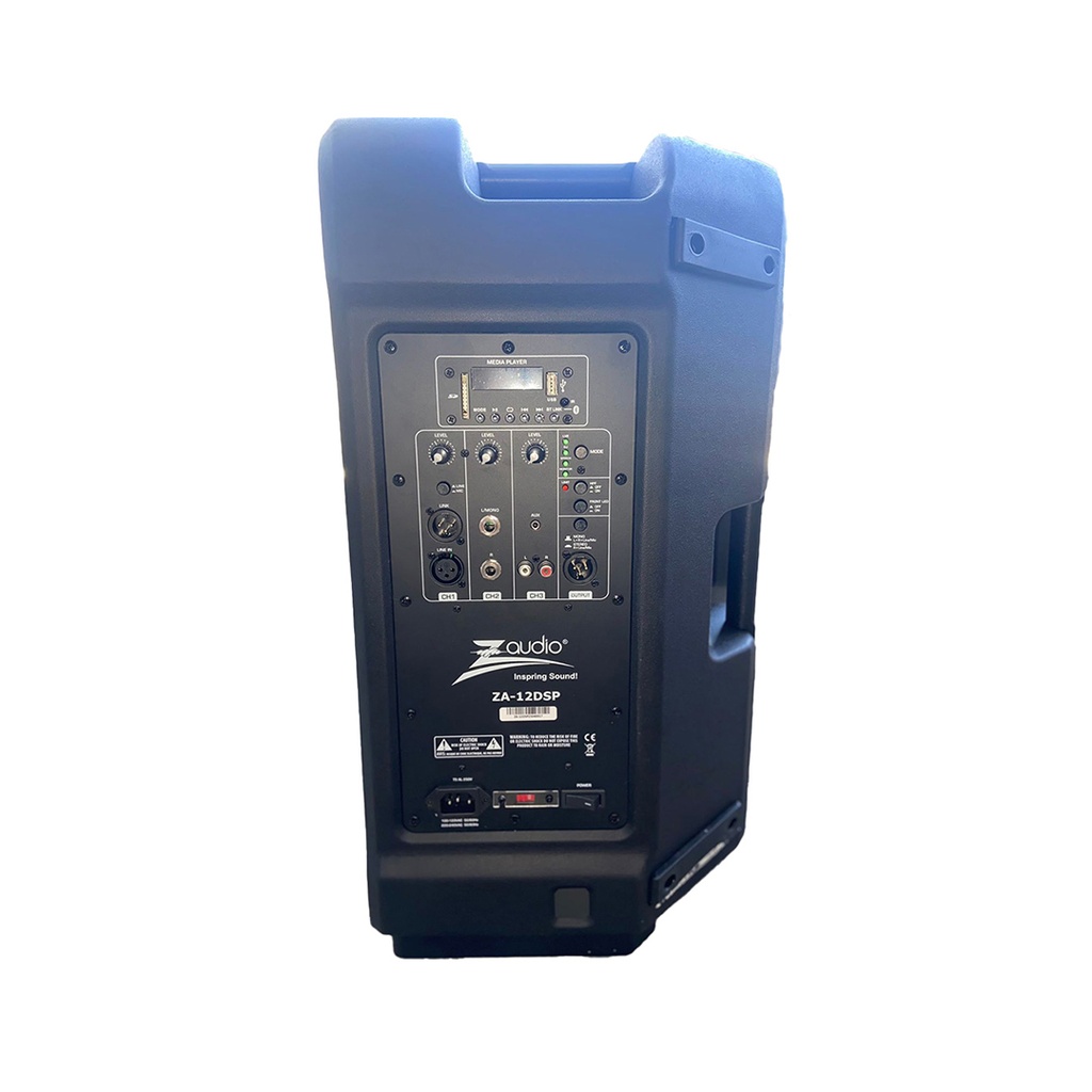 ALTAVOZ DE 12 PULGADAS CON MP3 USB/SD/BLUETOOTH, 500 WATTS, ZAUDIO.