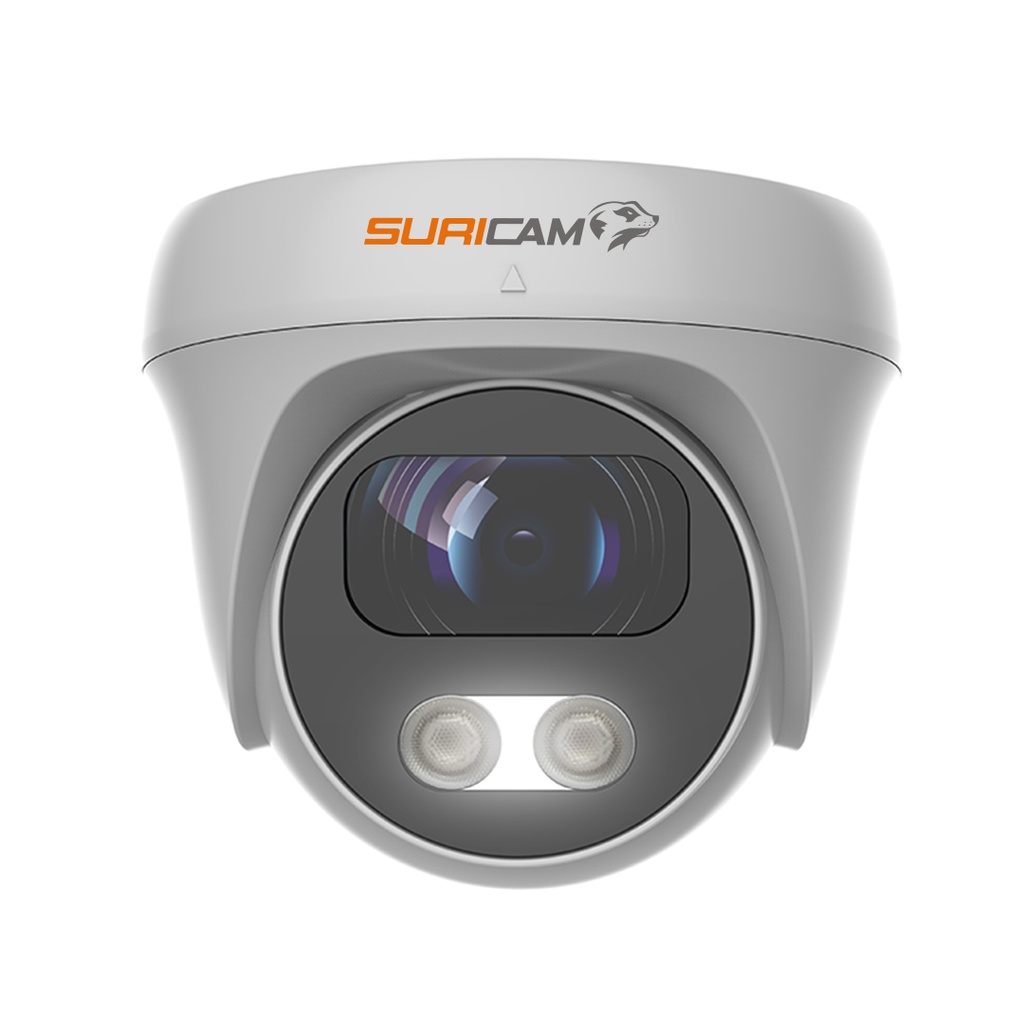 CAMARA 1080P, DOME, 2M/5M Lite, 3.6MM LENS, With IR-CUT, DWDR, DNR, UTC, OSD FULL COLOR SURICAM