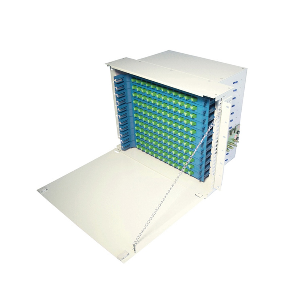 ODF 144C FULL with 144 PCS DUPLEX  LC ADAPTER