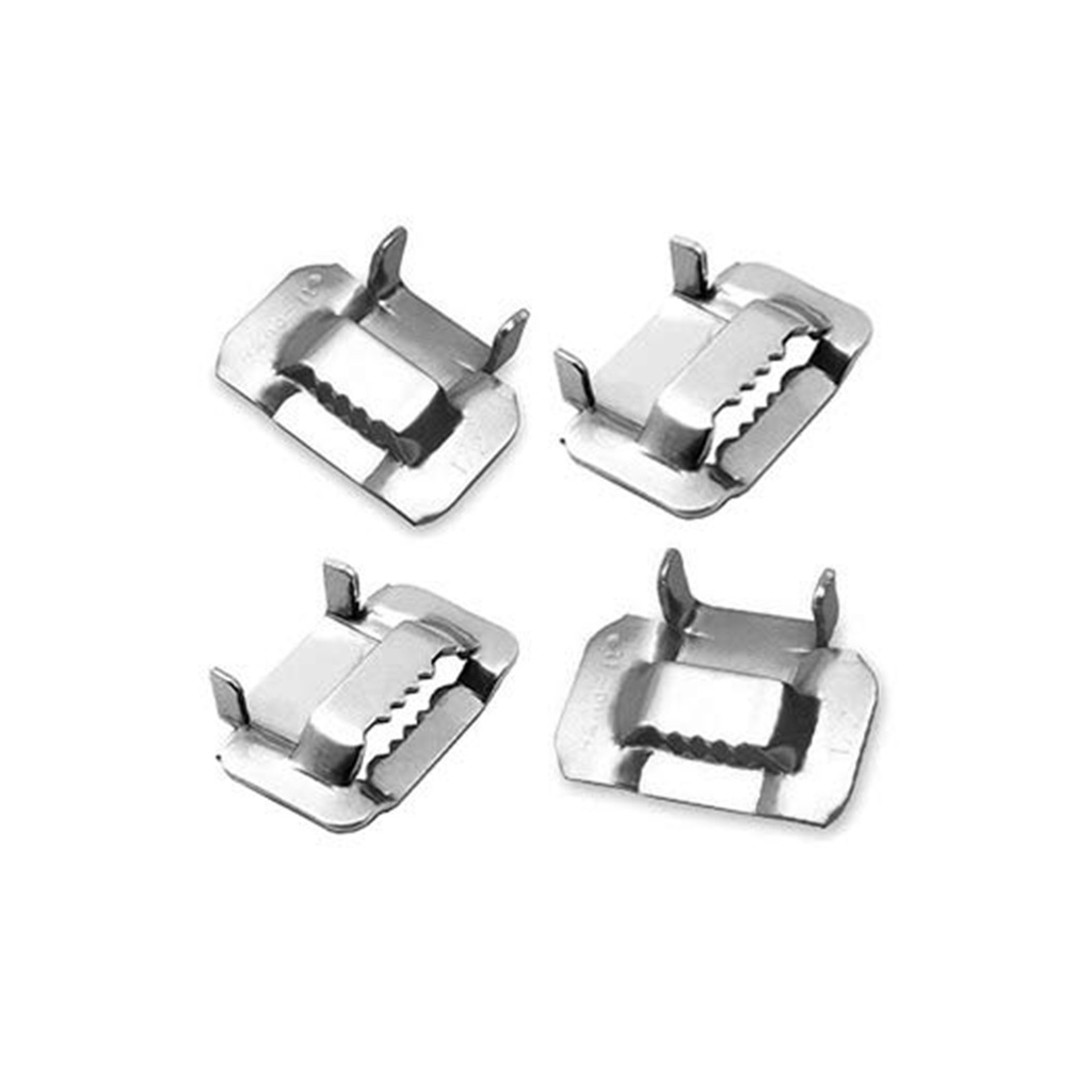 HEBILLA DE ACERO INOXIDABLE 1/2''×0.7, 100 pcs
