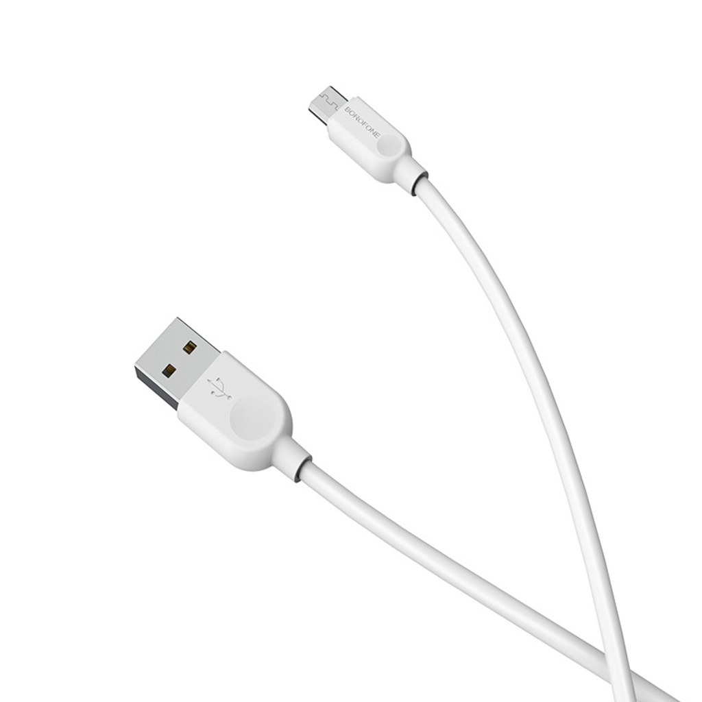 CABLE USB LINKJET BX14 MICRO, BLANCO(L=3M), BOROFONE.