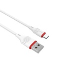 CABLE DE CARGA BX17 PARA IP, BLANCO,BOROFONE.