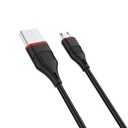 CABLE DE CARGA BX17 PARA MICRO, BLANCO Y NEGRO, BOROFONE.