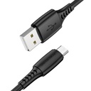 CABLE DE CARGA DE DATOS BX40 MULTICOLOR SUPERIOR PARA MICRO (PAQUETE ENLATADO), BOROFONE.