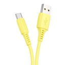 CABLE DE CARGA DE DATOS BX40 MULTICOLOR SUPERIOR TIPO C (PAQUETE ENLATADO), BOROFONE.