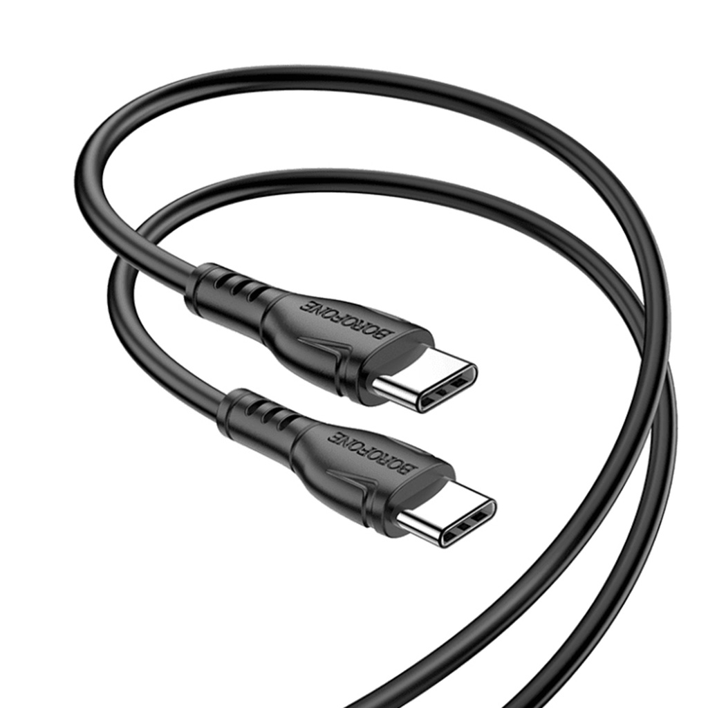 CABLE DE DATOS DE CARGA BX51 TRIUMPH 60W TIPO-C A TIPO-C, BOROFONE.
