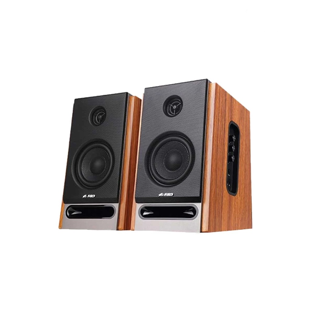 BOCINA MODELO R27BT, SUBWOOFER ,MULTIMEDIA , MADERA ELEGANTE, BLUETOOTH 5.0, AUX, USB PLAY, BOTON ON/OFF, F&D.