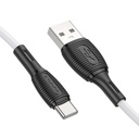 CABLE DE DATOS DE CARGA DE SILICONA BX86 ADVANTAGE PARA TIPO-C, BOROFONE.