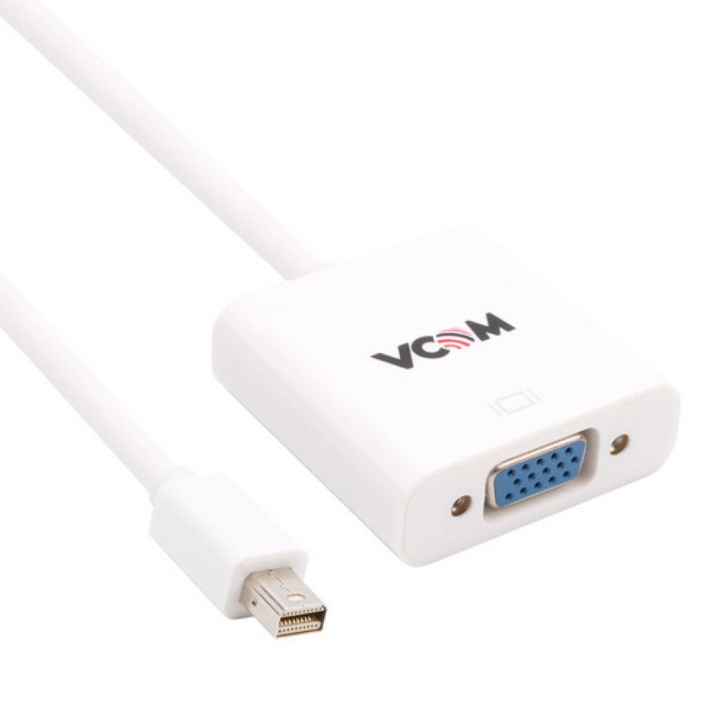 ADAPTADOR  MINI DISPLAY POR CABLE M/VGA F white 