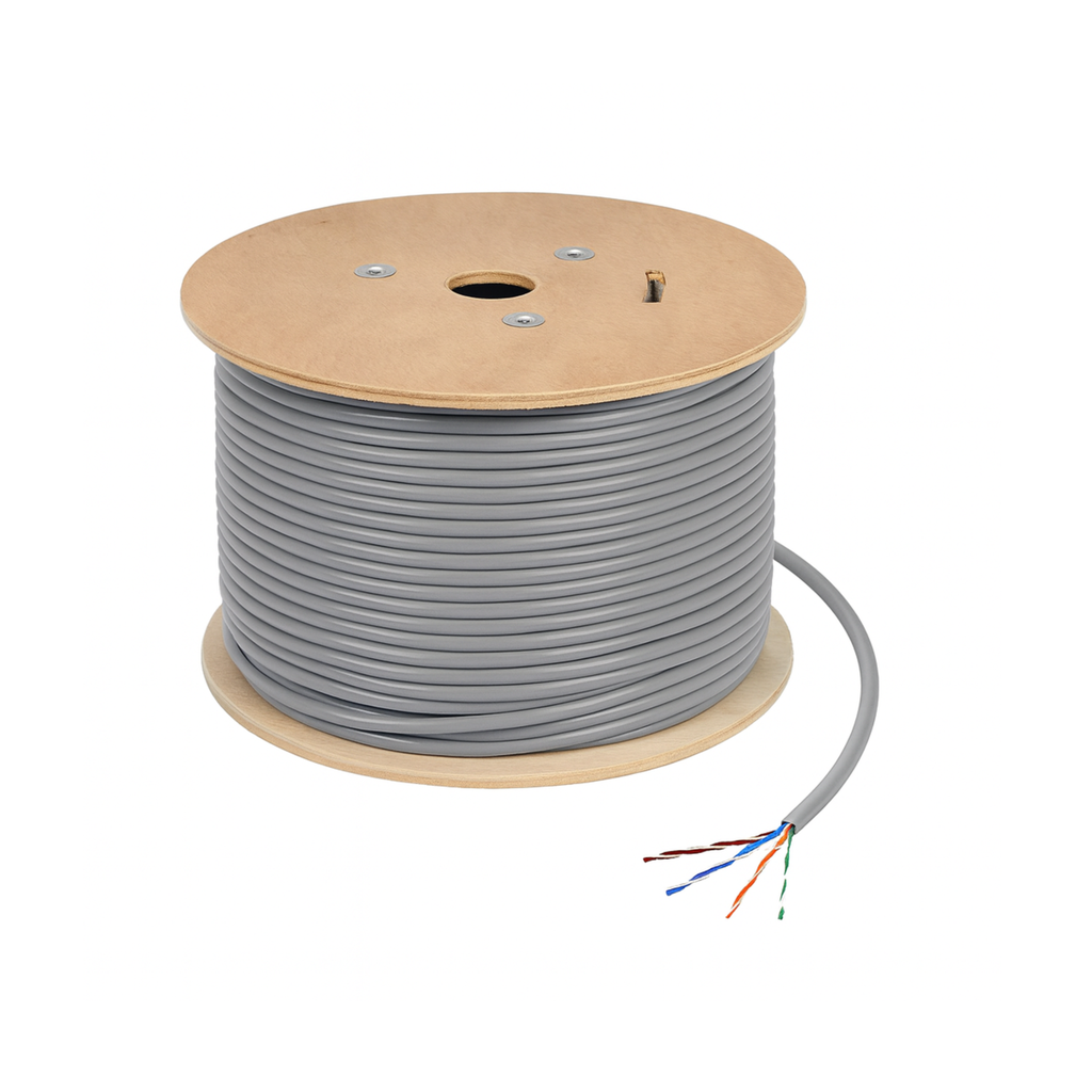 CABLE UTP GRIS CATE6 CCA 1000FT VXEL