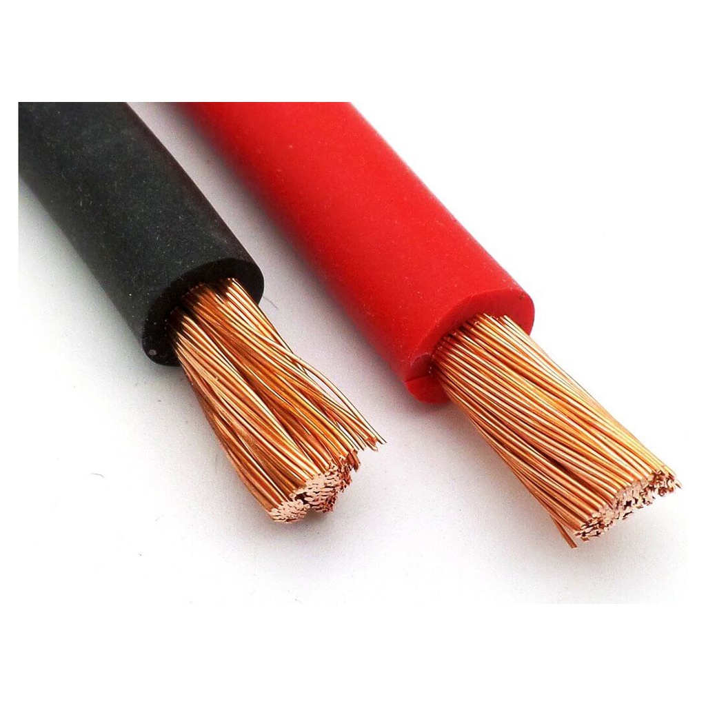 CABLE CORRIENTE AUTOMOTRIZ 14AWG ROJO 100FT VCOM