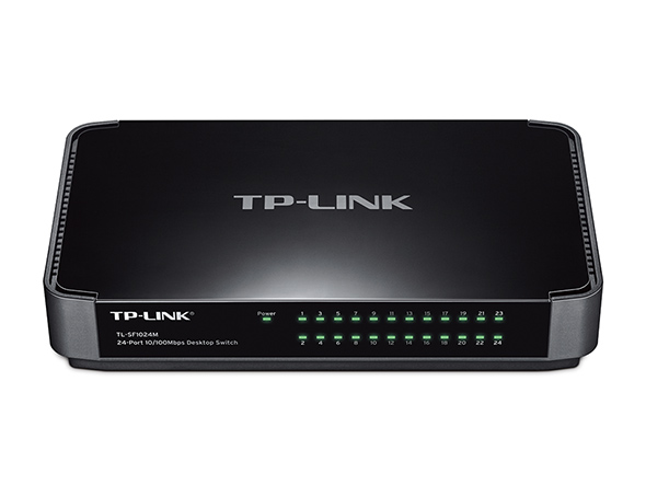 SWITCH DE 24 PUERTOS 10/100MBPS DE ESCRITORIO