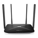 ROUTER DUAL AC1200, 867MBPS A 5GHZ + 300MBPS A 2.4GHZ, 1 10/100 / 1000M WAN + 3 10/100 / 1000M LAN, 4 ANTENAS FIJAS, MERCUSYS