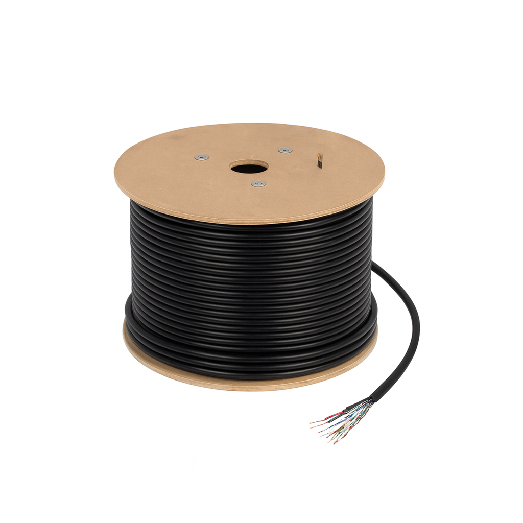 CABLE UTP CATE5+2C 16AWG OUTDOOR VXEL