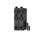 BOCINA F&D 2.0 T-70X TOWER,FM, BLUETOOTH, 160RMS, USB,NFC, OPT, HDMI RCA, MICROFONO