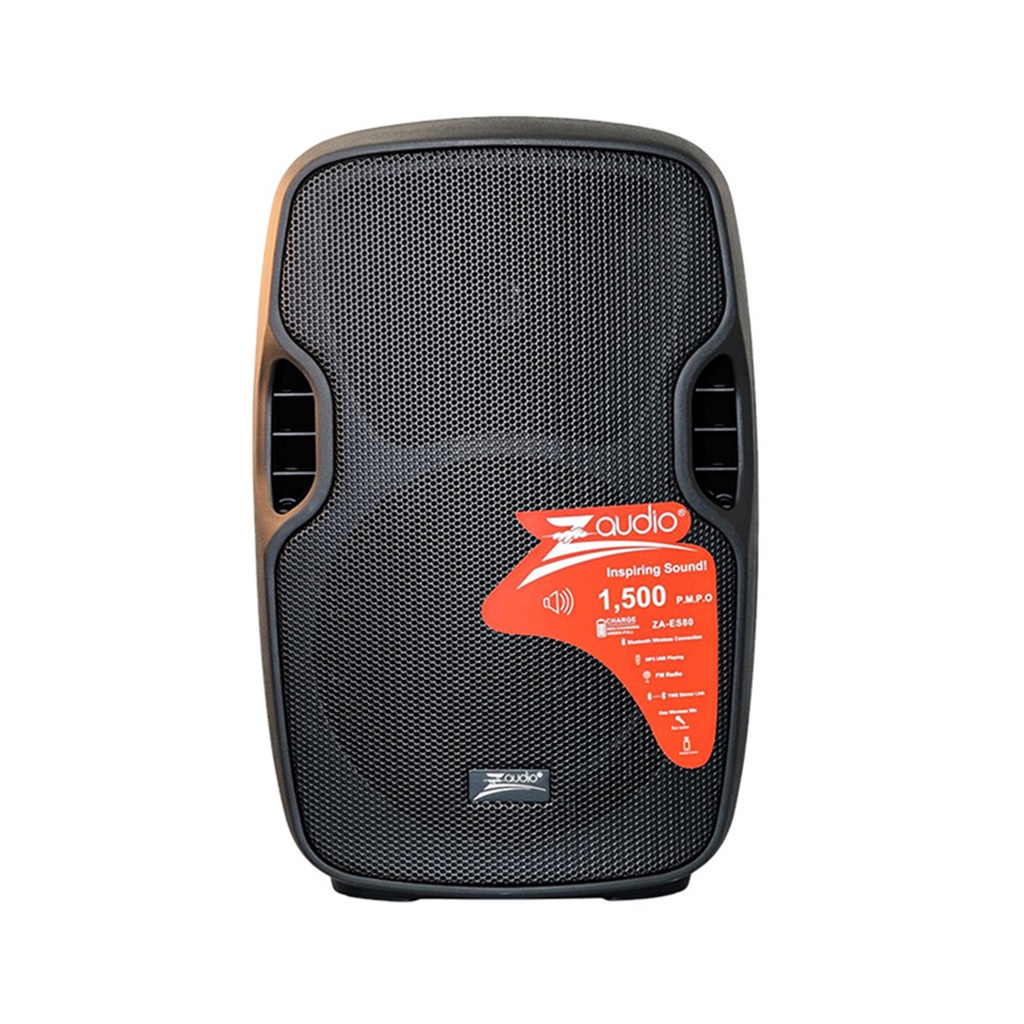 ALTAVOZ DE BATERÍA DE 10'' 1500 WATTS, MP3 USB / SD / BLUETOOTH, MICRÓFONO INALÁMBRICO.