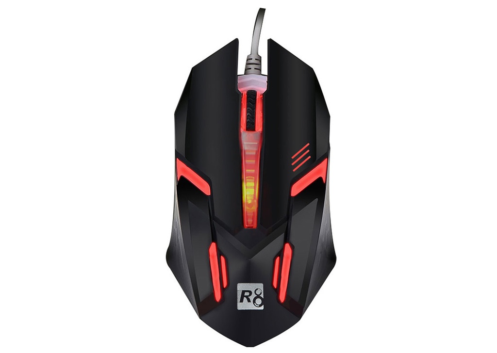 MOUSE GAMER USB 3D LED R8