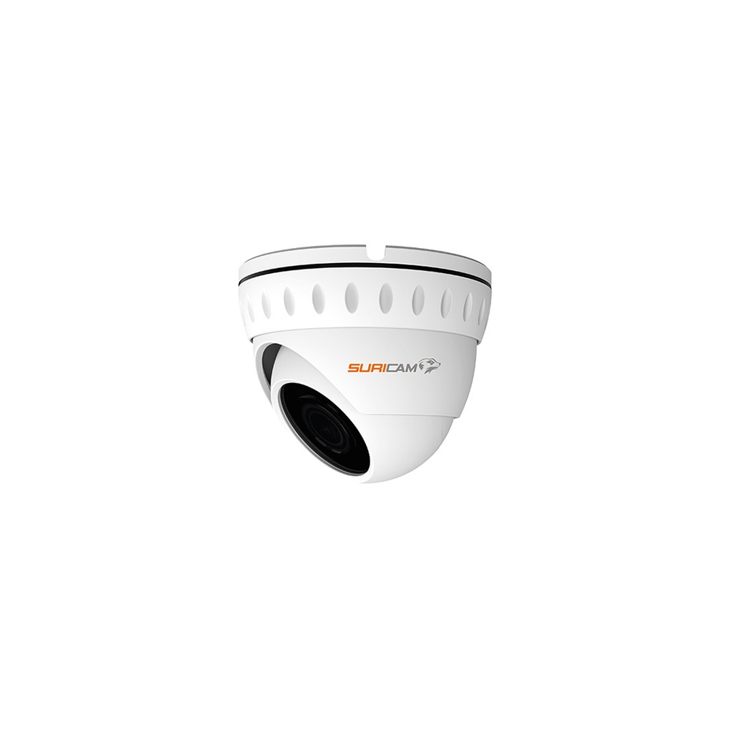 CAMARA 4 AND1, SURICAM , DOME,NTSC 1/4 OV 1.0MP CMOS SENSOR 720P/960H WITH IR-CUT DWDR DNR UTC OSD 2.8-12MM VARIFOCAL LENS S,WHITE