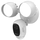 CAMARA 1080P HD, BULLET, DUAL LIGHT 2000 LUMEN,  AI, UP 256G, SIRENA 100 DB, IP67,  EZVZ.