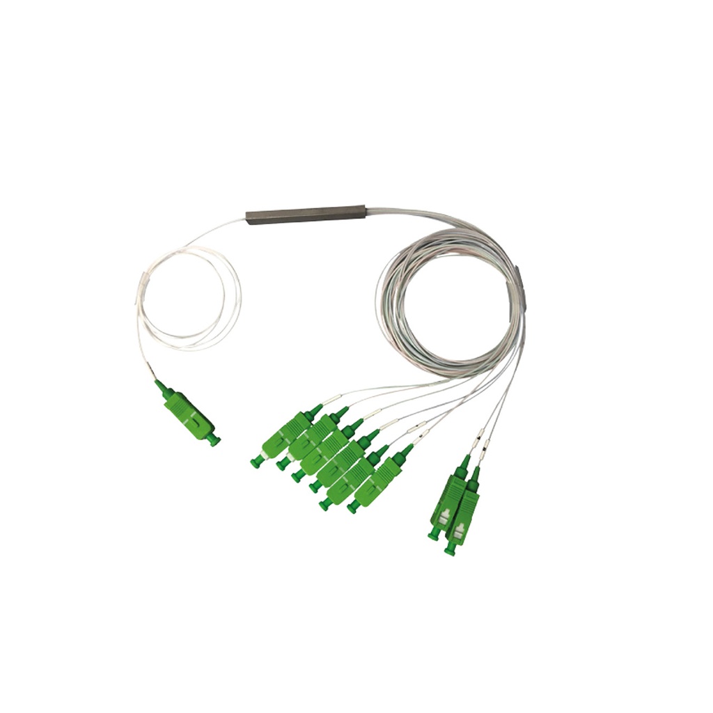 SPLITTER PLC1x8, WITCH SC/APC 1M