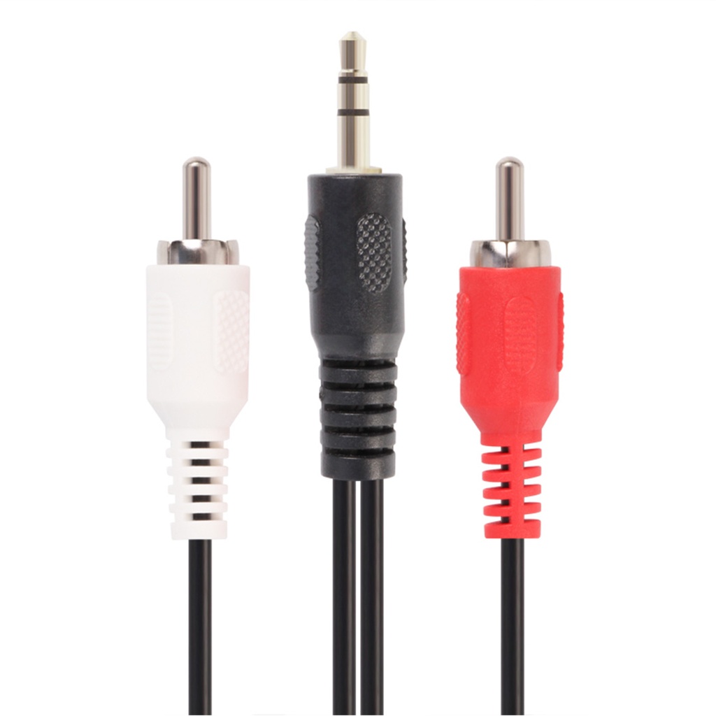 CABLE 3.5 TO 2 RCA  16 PIES VCOM