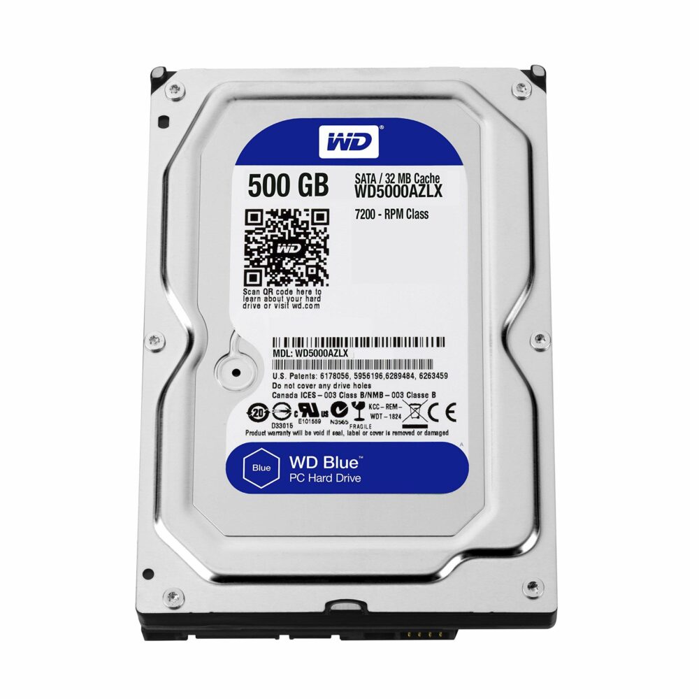 DISCO DURO WD BLUE DE 500GB REFURBISHED DE 3,5"