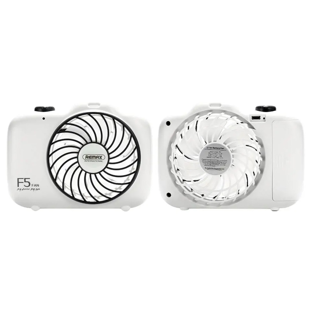 VENTILADOR MINI RECARGABLE 2V, REMAX F5