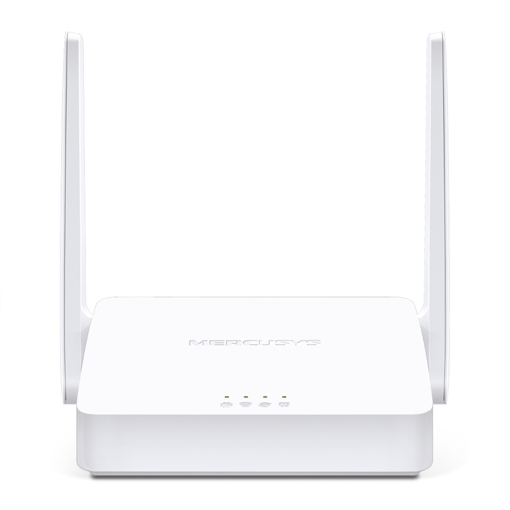 ROUTER 300 MBPS WIRELESS N  MERCUSYS DOS ANTENNA