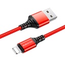 CABLE DE DATOS DE CARGA ULTRABRILLANTE BX54 PARA IP, HOCO.