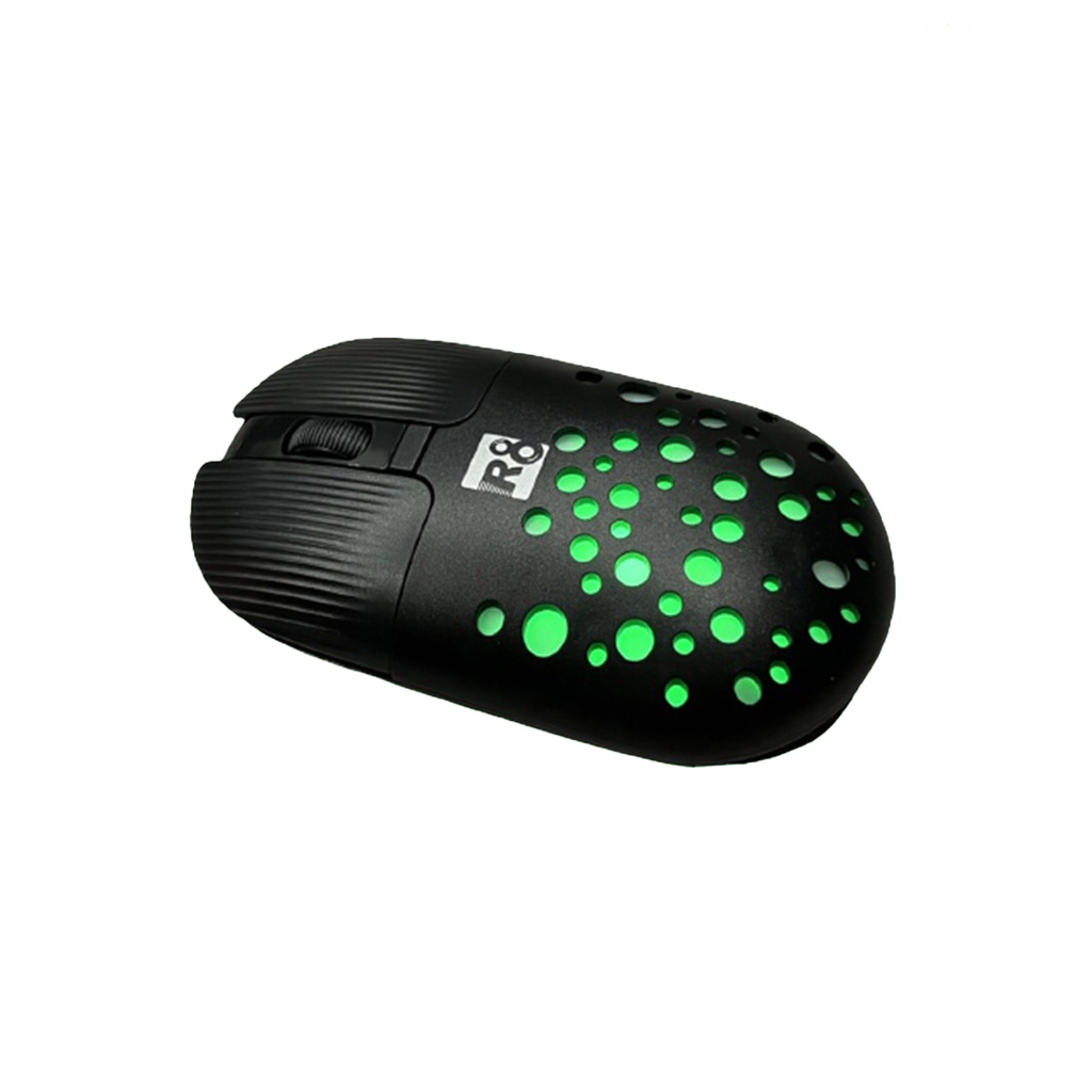 MOUSE PARA JUEGOS RECARGABLE INALÁMBRICO 4D,R8.