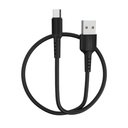 CABLE DE CARGA FÁCIL BX16 TIPO-C, NEGRO y BLANCO,BOROFONE.