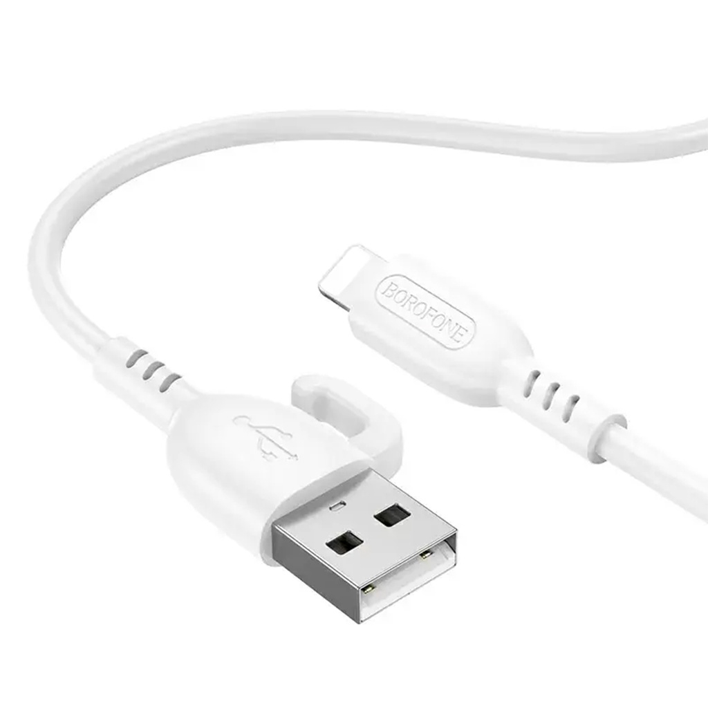 CABLE IP DE CARGA DE DATOS BX91 SÍMBOLO PD, BLANCO Y NEGRO,BOROFONE.