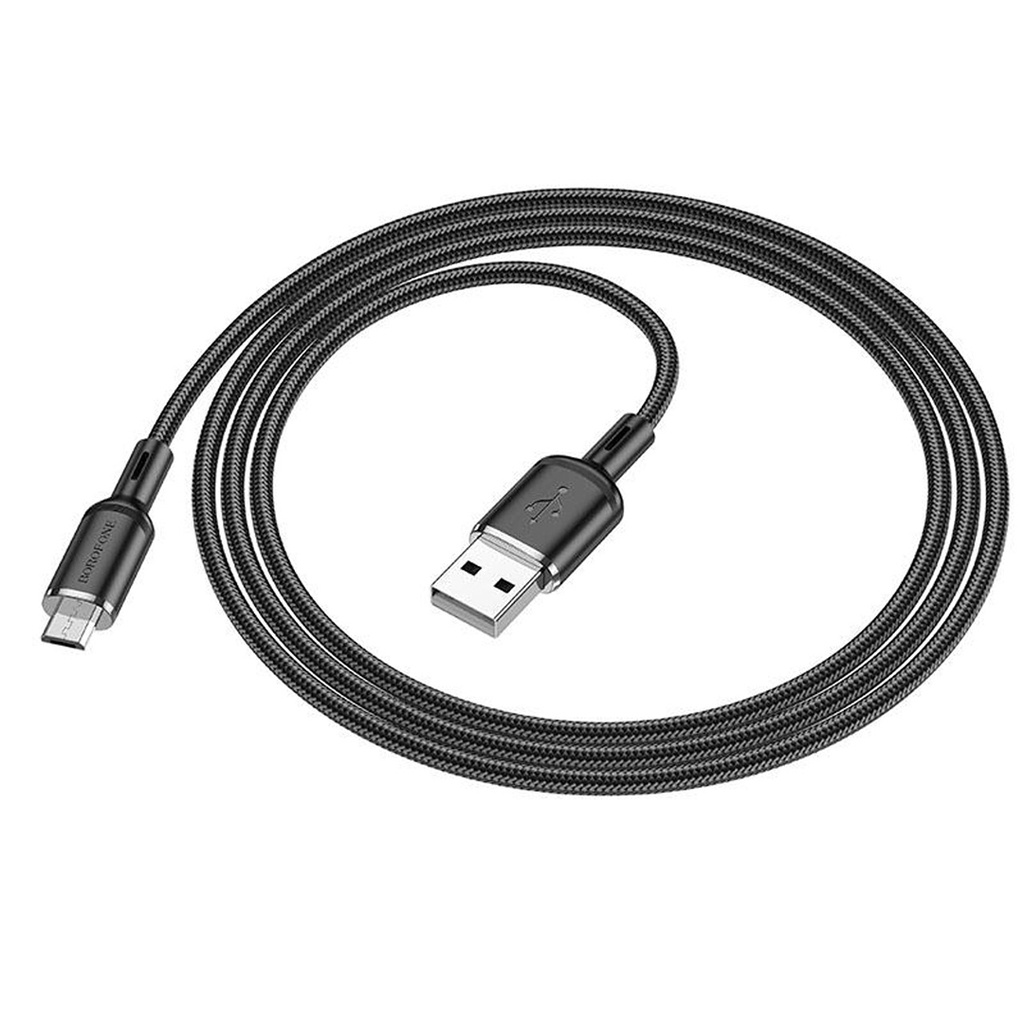 CABLE DE CARGA DE DATOS CIBERNÉTICA BX90 PARA MICRO, BOROFONE.