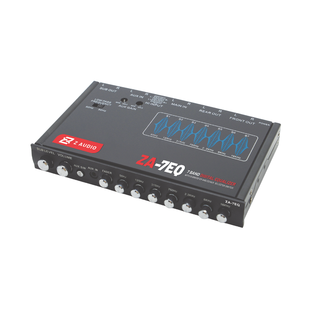 ECUALIZADOR DE 7 BANDAS.