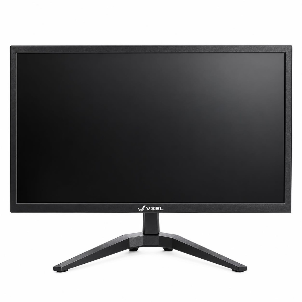 MONITOR DE OFICINA 22 PULGADAS, NEGRO, V-BASE, HDMI-VGA.