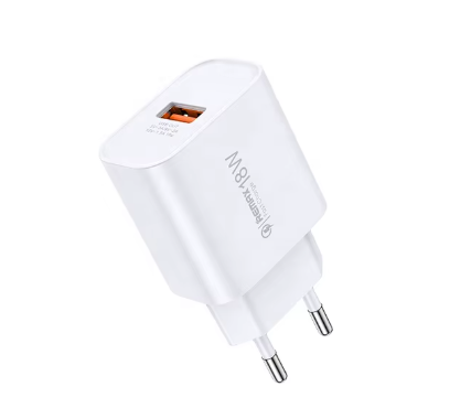 ADAPTADOR DE VIAJE DE CARGA RÁPIDA 18W REMAX 18W RP-U119 AMERICANO, REMAX.