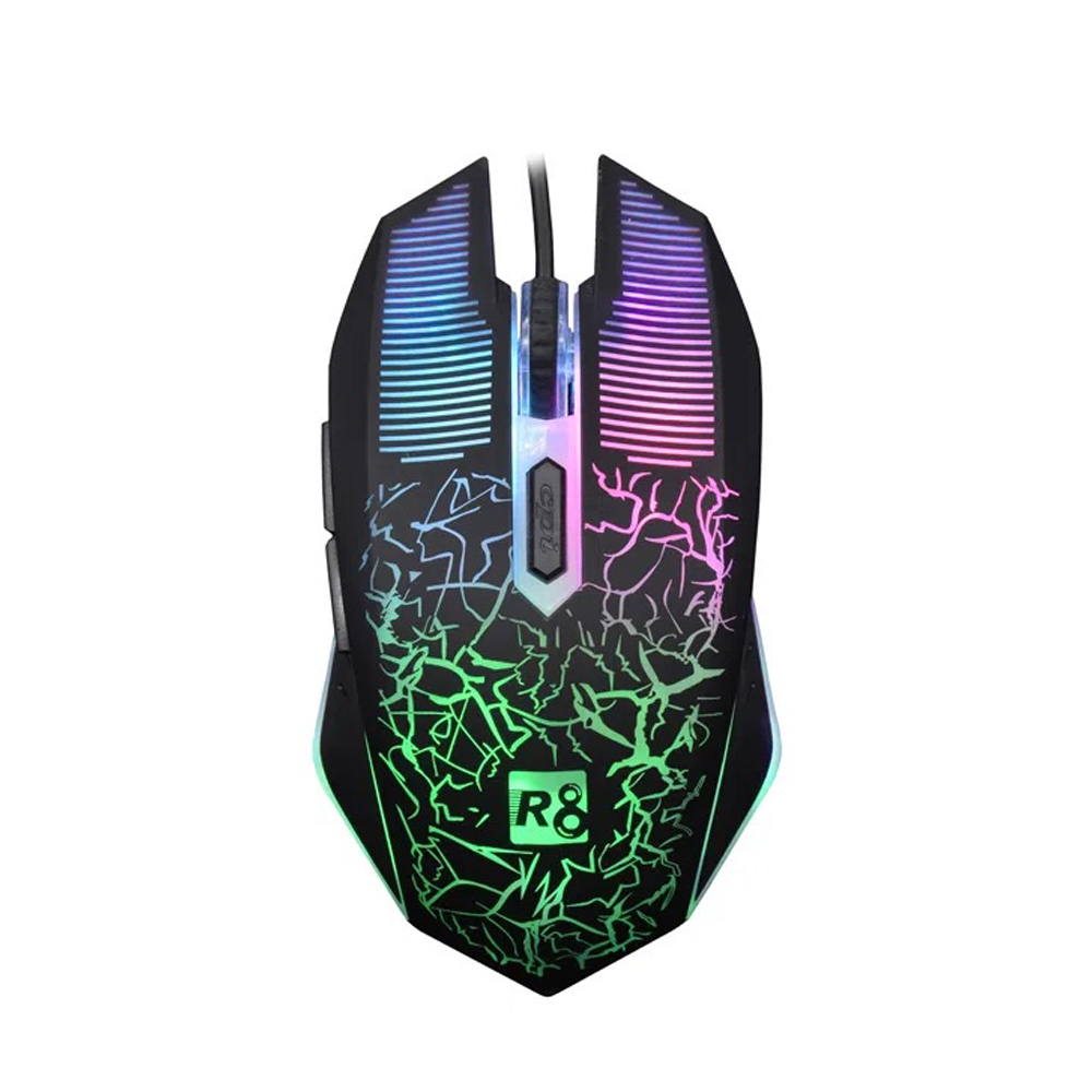 MOUSE CON CABLE 3D, R8.