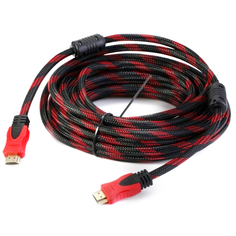 HDMI RED/ BLACK 3M, R8.