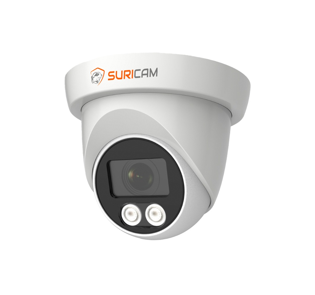 CÁMARA DOMO HD PLÁSTICO FULL COLOR  2 MP SENSOR CMOS 1∕3 1080P CON IR-CUT DWDR 3DNR UTC LUZ CÁLIDA SIN LENTE OSD DE 2,8 MM