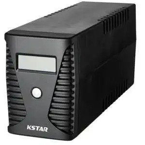 UPS MODELO MICRO600VA, 120V, PANTALLA LCD CON BATERÍA DE 1*12V7AH + ENCHUFE*6, MARCA KSTAR.