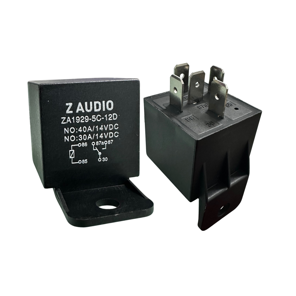 RELAY CORRIENTE 12VDC /  V 40A PARA AUTOS, Z AUDIO.