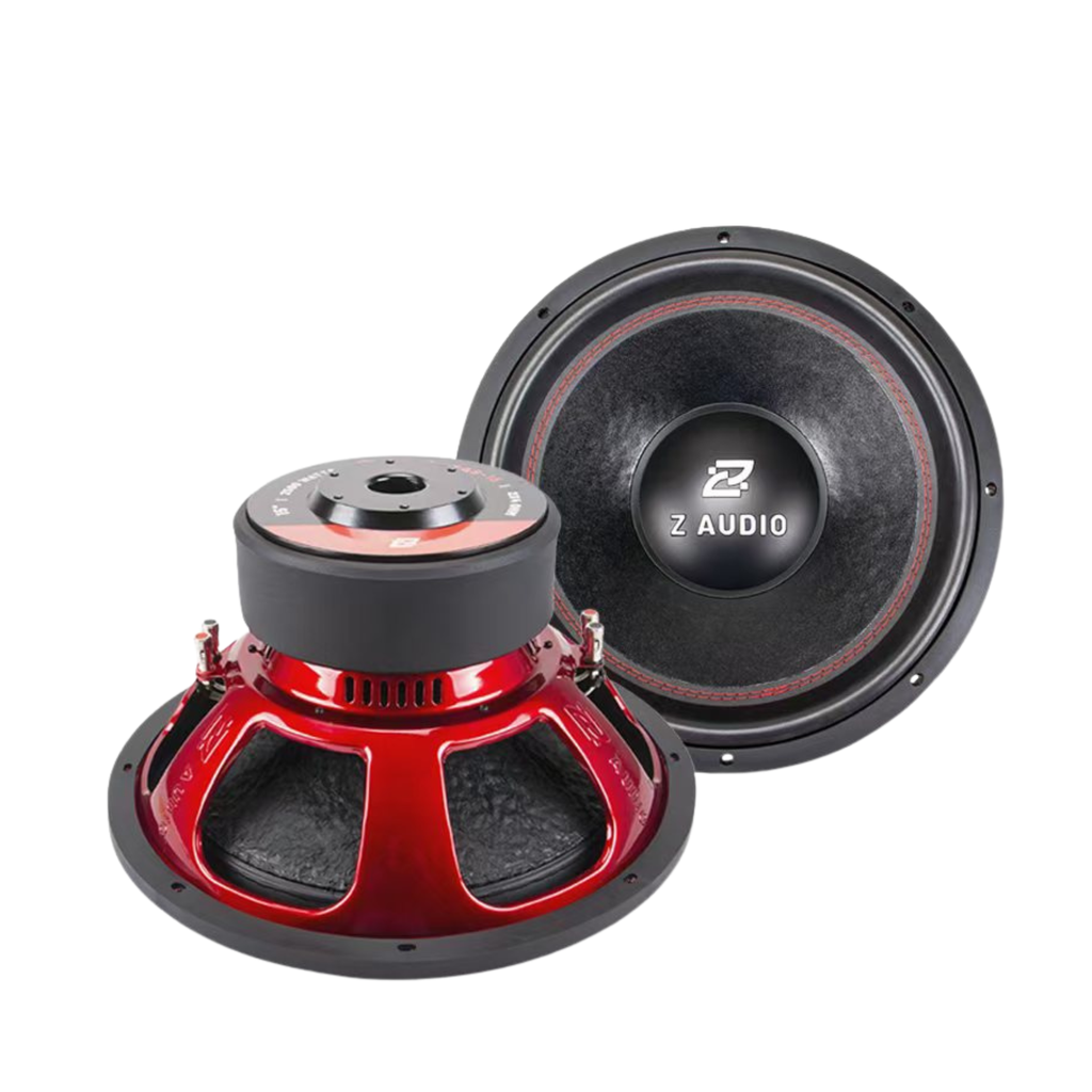 Bocina subwoofer 15" 2x4 Ohm, 2500 watts.
