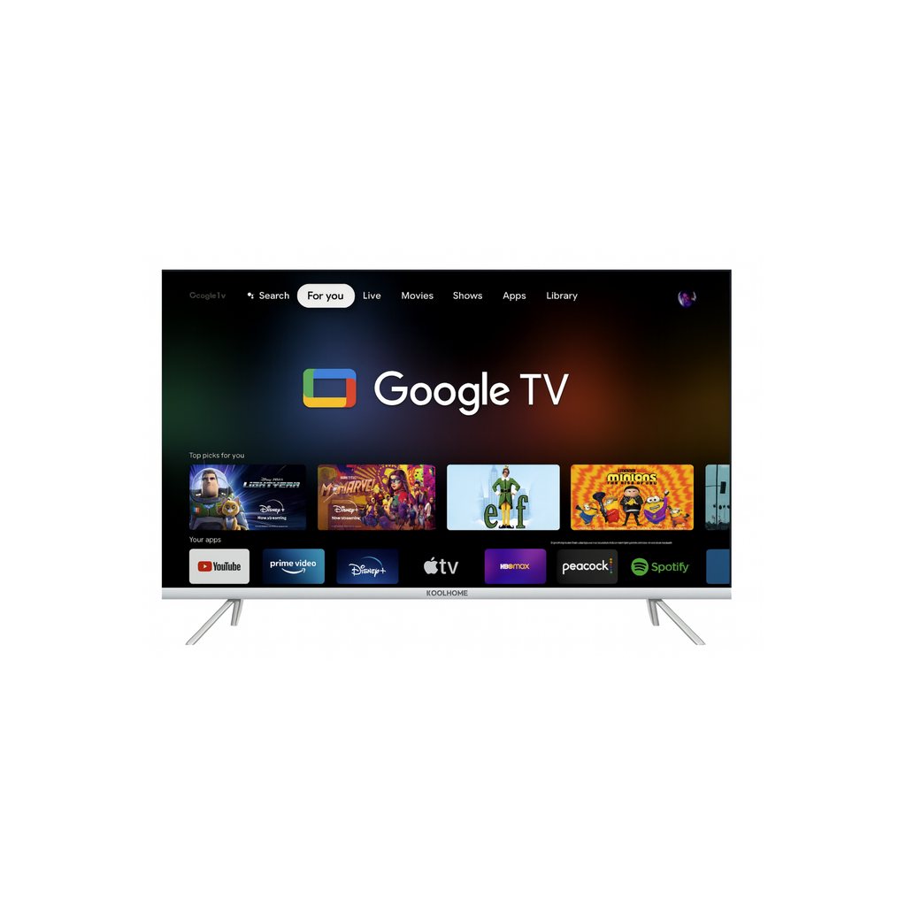 SMART TV KOOLHOME 32" HD,BT, GOOGLE TV